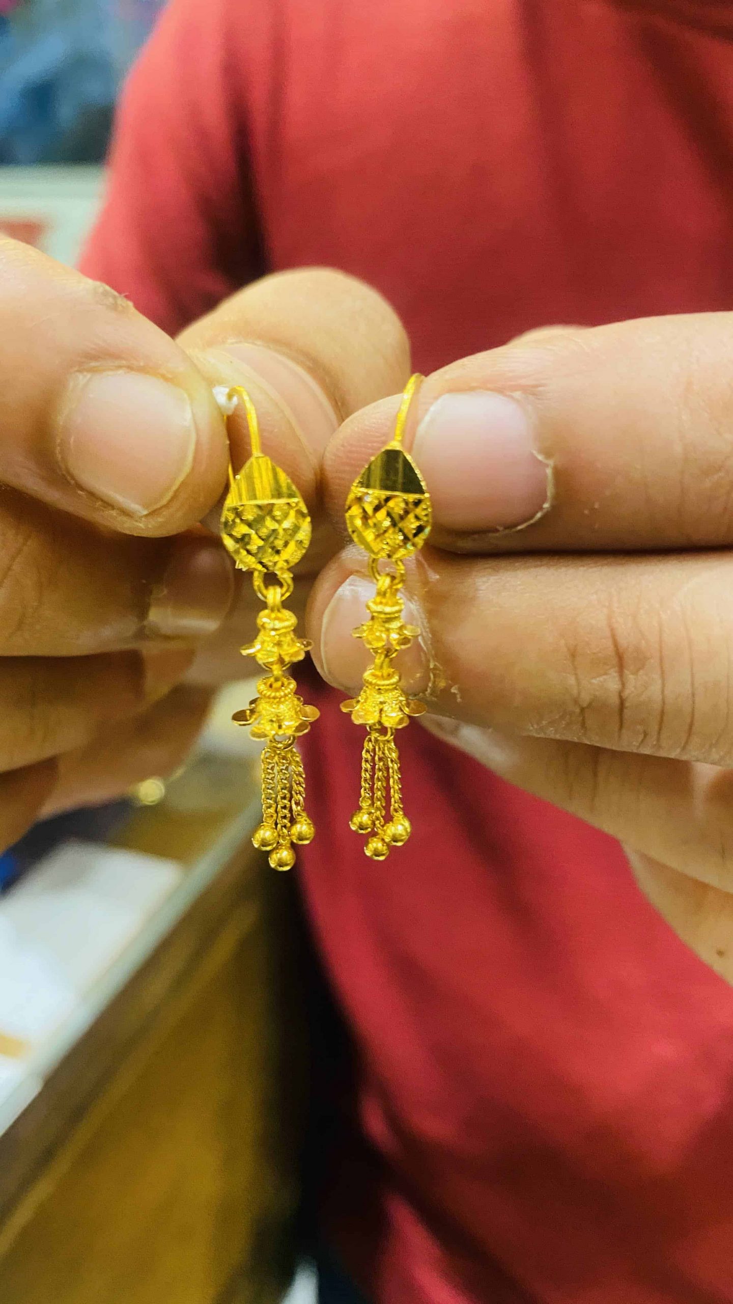 Gold Earrings at Rs 15138/unit | सोने की बालियां in Kolkata | ID:  13854633997